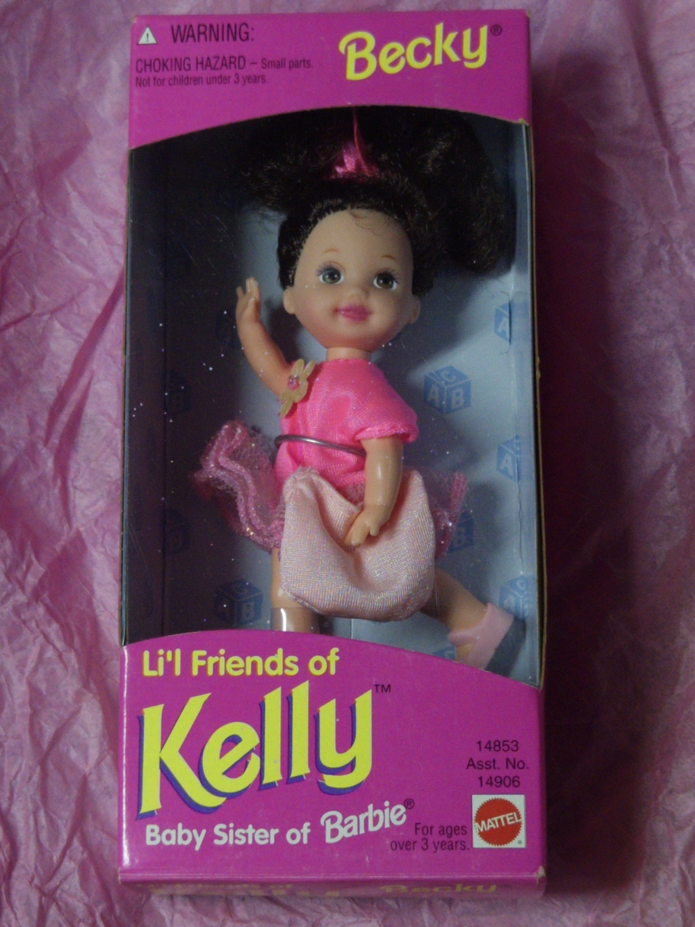 Vintage 1998 Mattel Adventures with Li'l Friends of Kelly - "Dress-up Kayla"